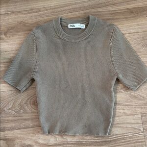 Zara Short Sleeve Sweater